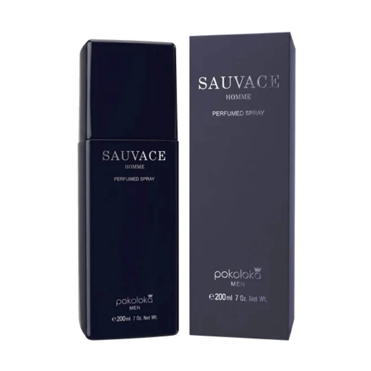 PERFUME SPRAY POKOLOKA SAUVACE HOMME 200ML — Pokoloka | Farmácia Resyla