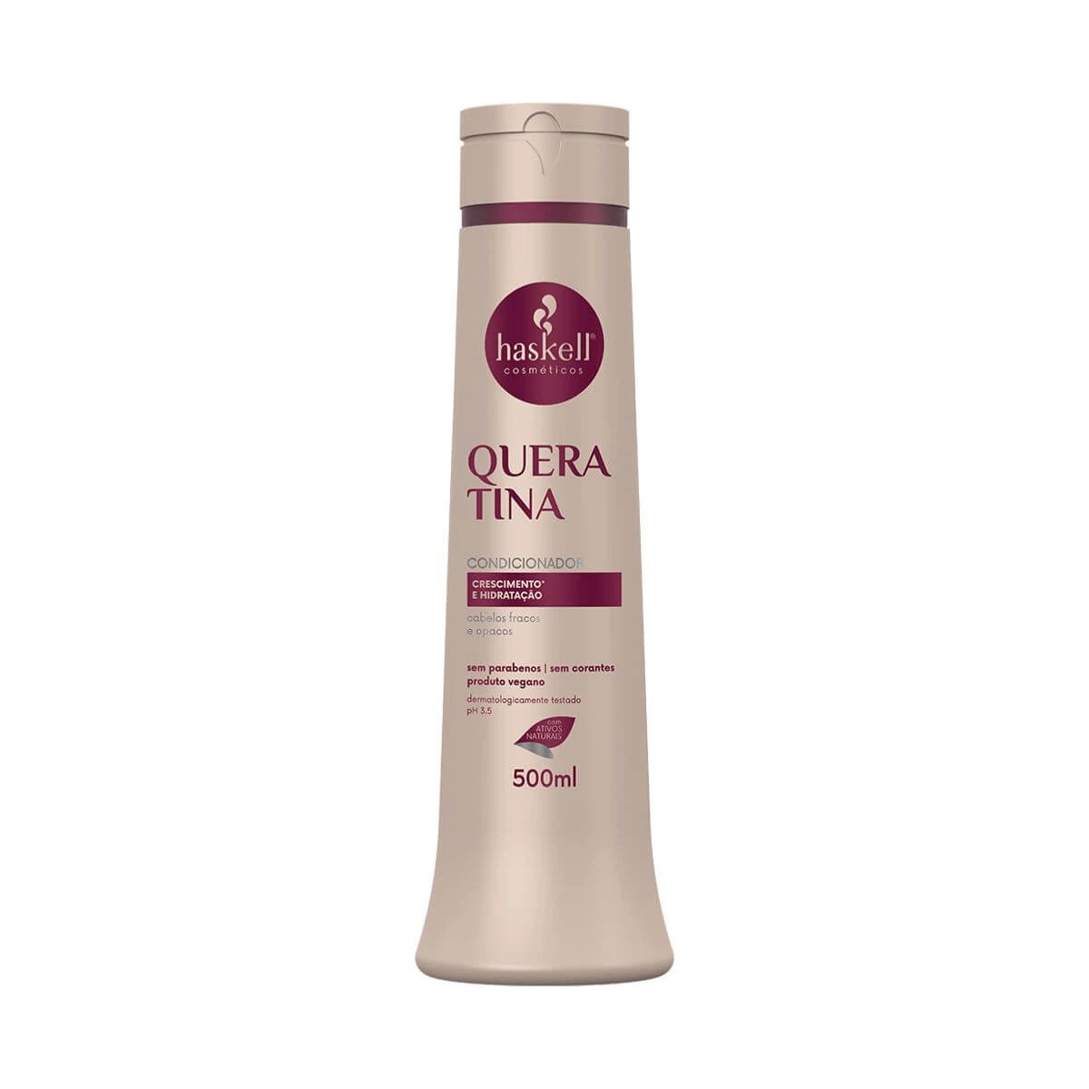 CONDICIONADOR HASKELL QUERATINA & PROVIT B5 500ML — Haskell | Farmácia Resyla