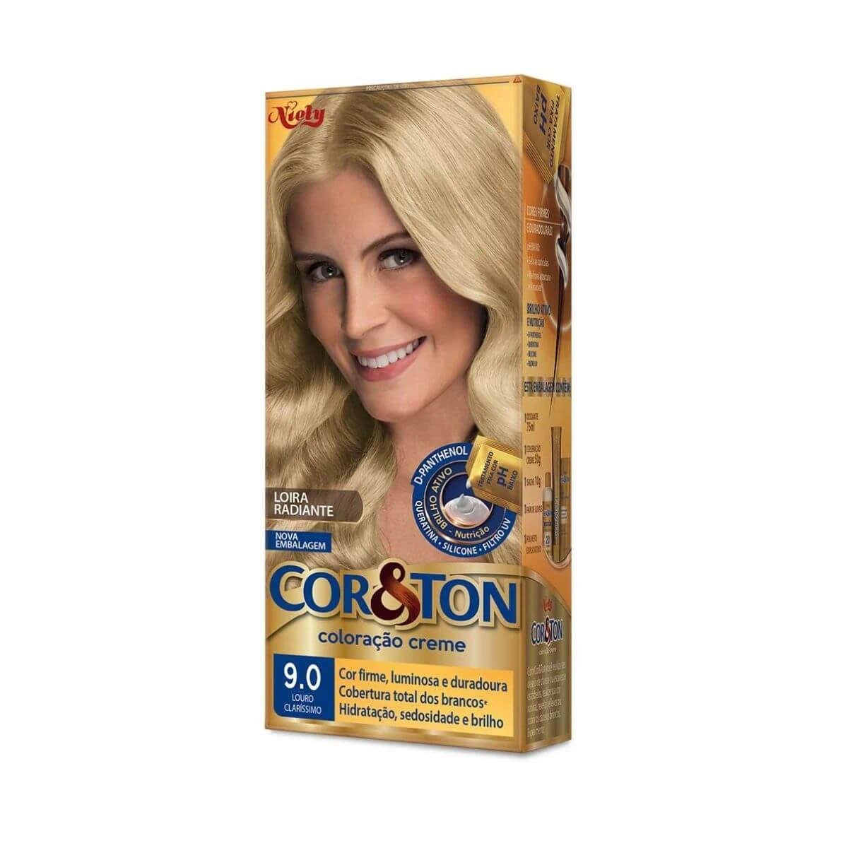 TINTA COR & TON 9.0 LOURO CLARíSSIMO — Cor & Ton | Farmácia Resyla
