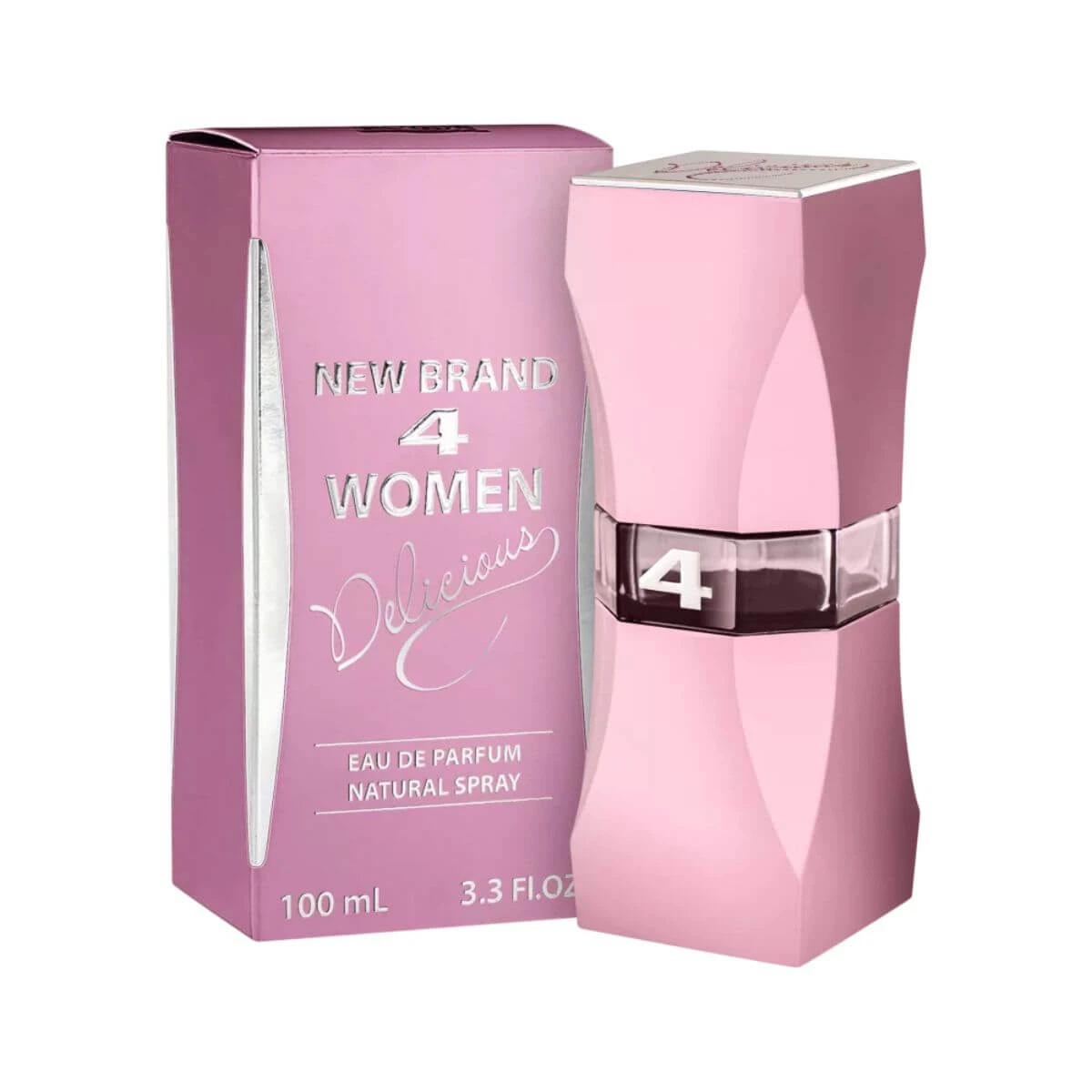 PERFUME NEW BRAND PRESTIGE 4 DELICIOUS FEMININO 100ML — New Brand | Farmácia Resyla