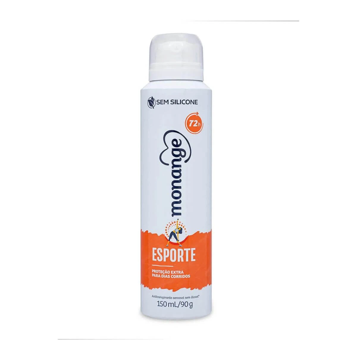 DESODORANTE ANTITRANSPIRANTE AEROSOL MONANGE ESPORTE FEMININO 150ML — Monange | Farmácia Resyla
