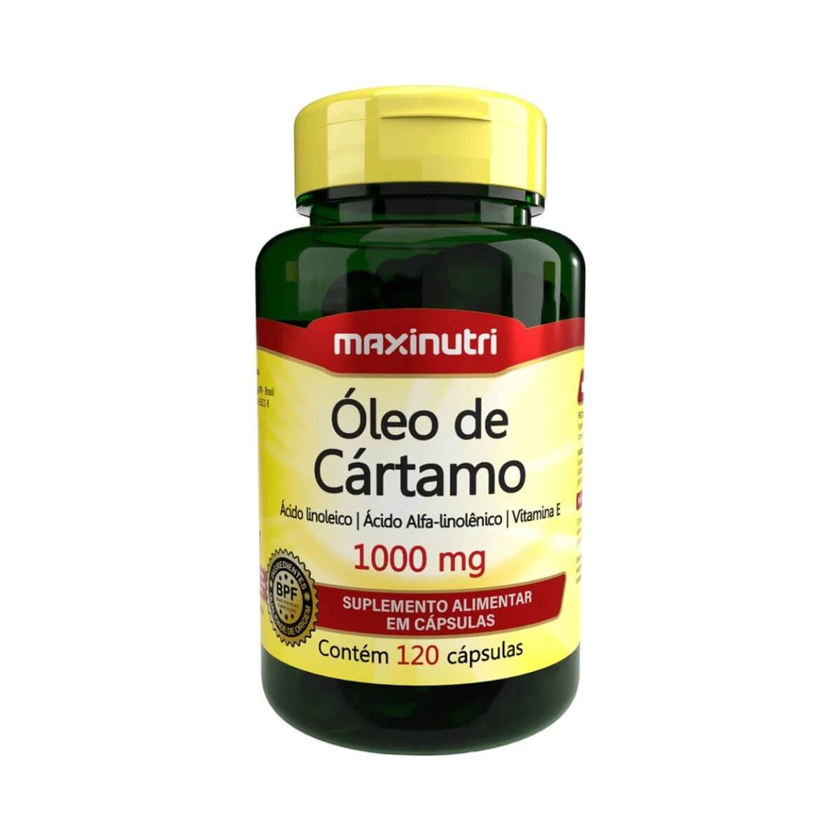 OLEO DE CARTAMO 1000MG 120CP - MAXINUTRI — Maxinutri | Farmácia Resyla