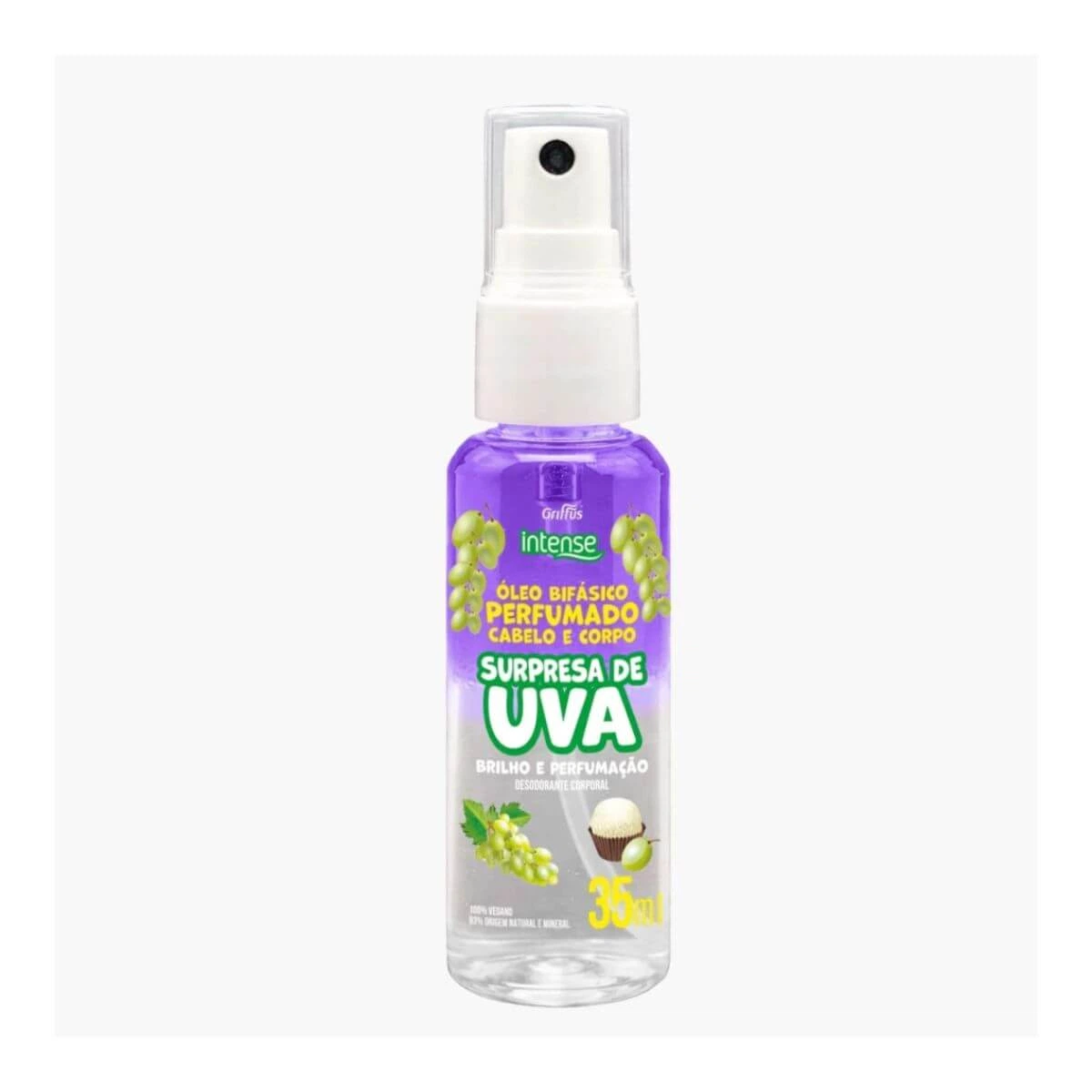 OLEO GRIFFUS BIFASICO INTENSE UVA 35ML — Griffus | Farmácia Resyla
