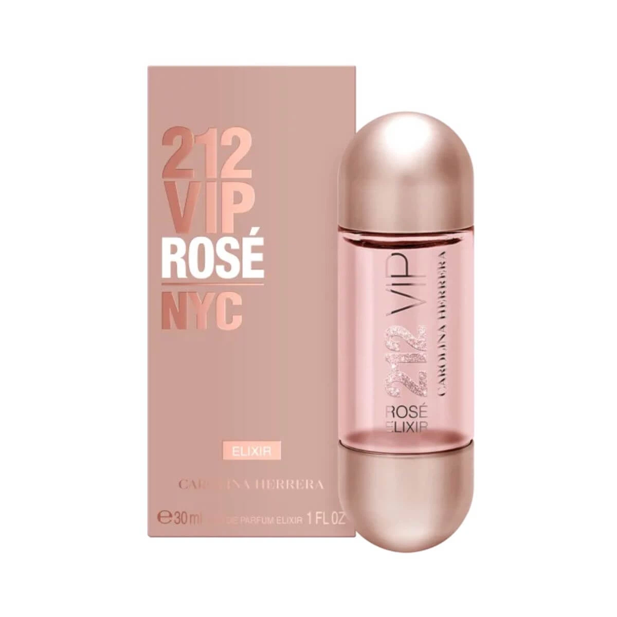 PERFUME CAROLINA HERRERA 212 VIP ROSE ELIXIR FEMININO 30ML — Carolina Herrera | Farmácia Resyla