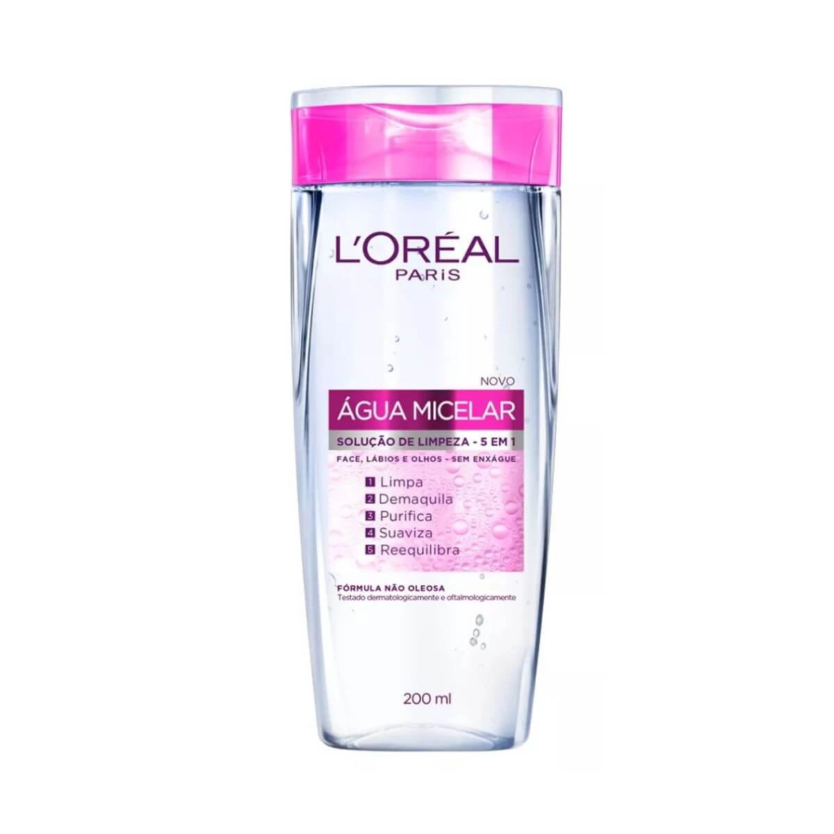 ÁGUA MICELAR L'ORÉAL PARIS 5 EM 1 200ML — L'Oréal Paris | Farmácia Resyla