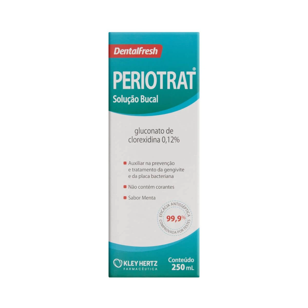 PERIOTRAT DENTALFRESH SOLUÇÃO BUCAL SABOR MENTA 250ML - HERTZ — Hertz | Farmácia Resyla