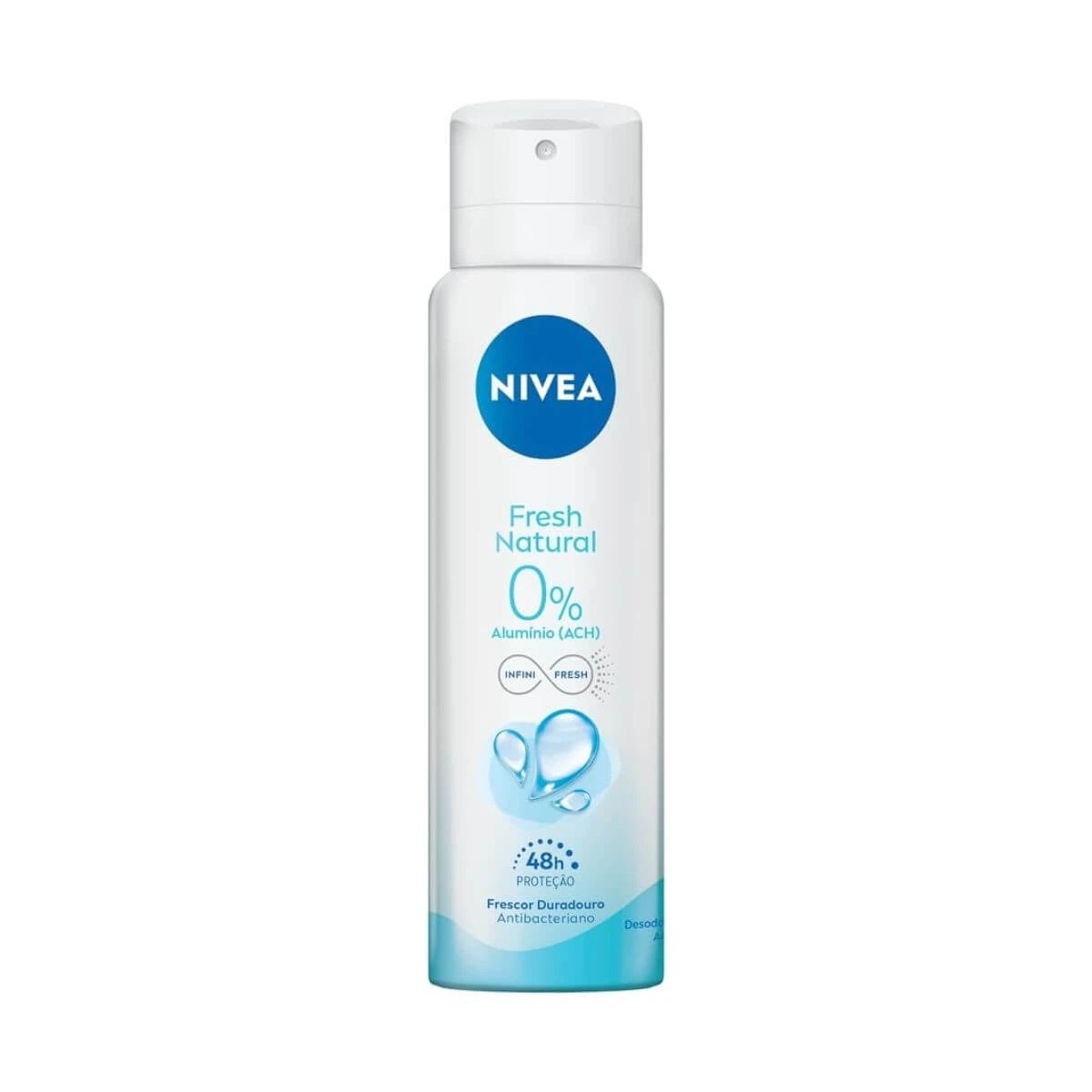 DESODORANTE SPRAY NIVEA FRESH NATURAL FEMININO 150ML — Nivea | Farmácia Resyla