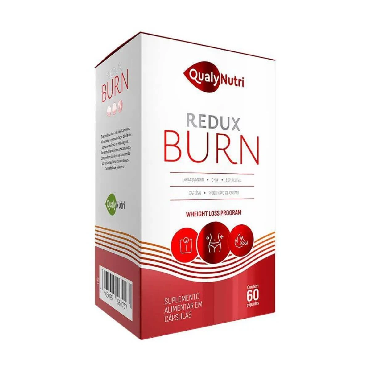 REDUX BURN 600MG 60UN - QUALYNUTRI — Qualy Nutri | Farmácia Resyla