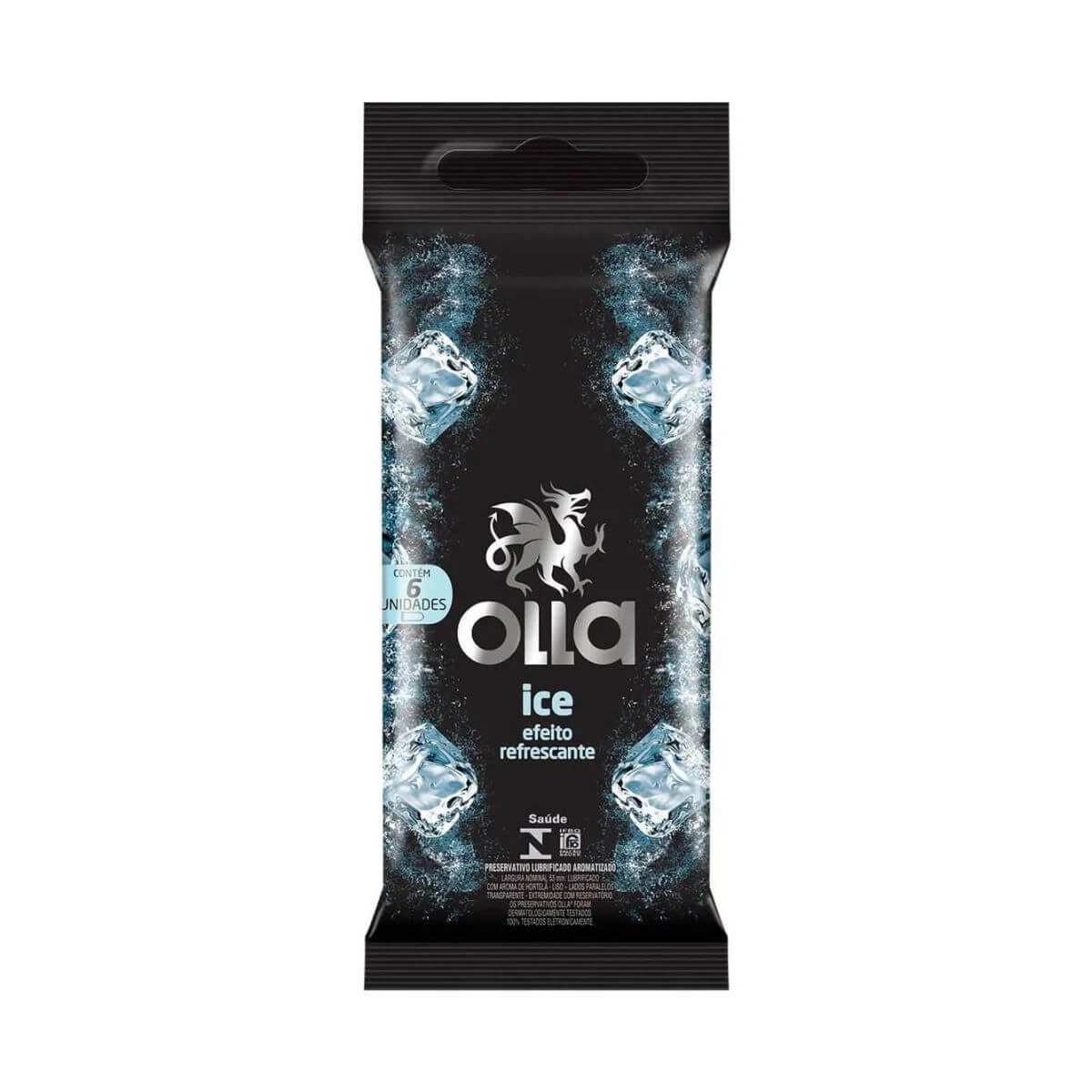 PRESERVATIVO OLLA ICE 6UN — Olla | Farmácia Resyla