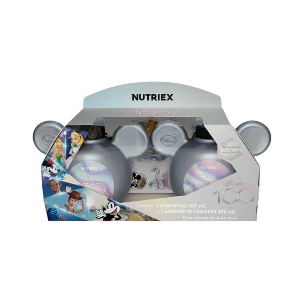 KIT DISNEY NUTRIEX SHAMPOO 200ML + SABONETE LÍQUIDO 200ML — Nutriex | Farmácia Resyla