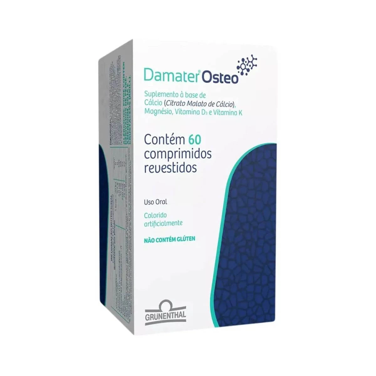 CÁLCIO DAMATER OSTEO MDK 30 COMPRIMIDOS - GRUNENTHAL — Grunenthal | Farmácia Resyla