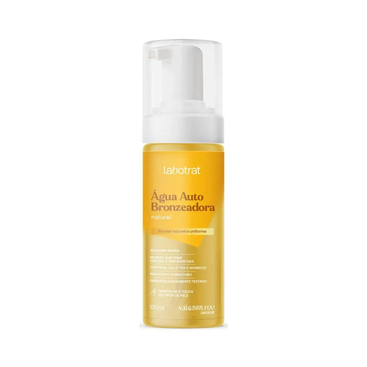 ÁGUA AUTO BRONZEADORA NATURAL 130ML - LABOTRAT — Labotrat | Farmácia Resyla