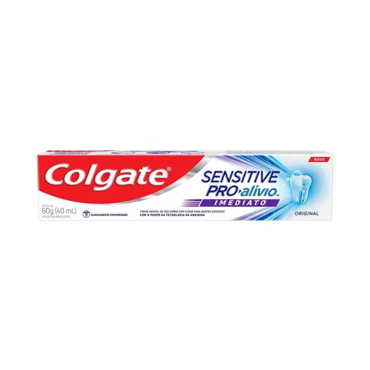 PASTA DE DENTE COLGATE SENSITIVE PRO ALÍVIO IMEDIATO 60G — Colgate | Farmácia Resyla