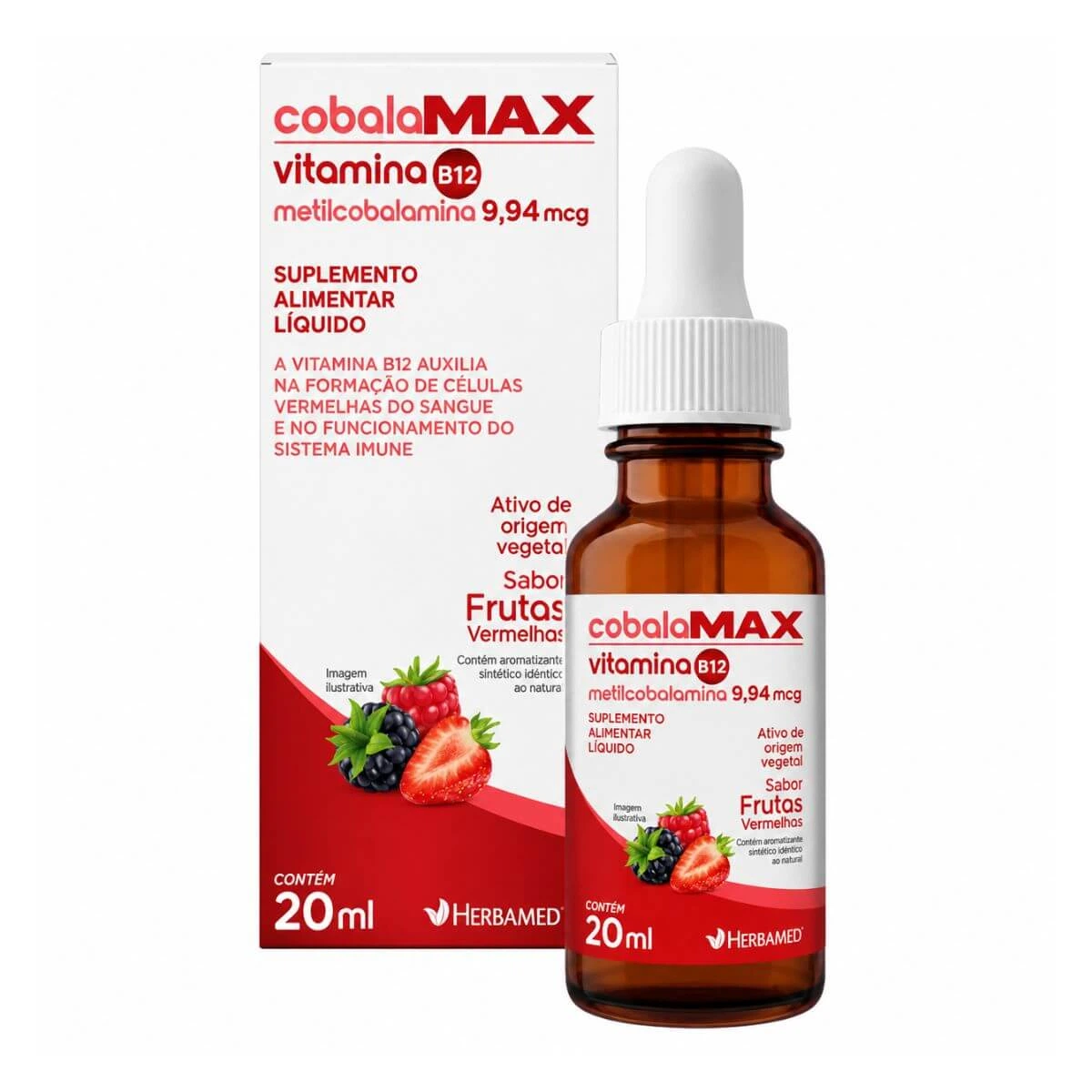 COBALAMAX 9,94MCG 20ML - HERBAMED — Herbamed | Farmácia Resyla