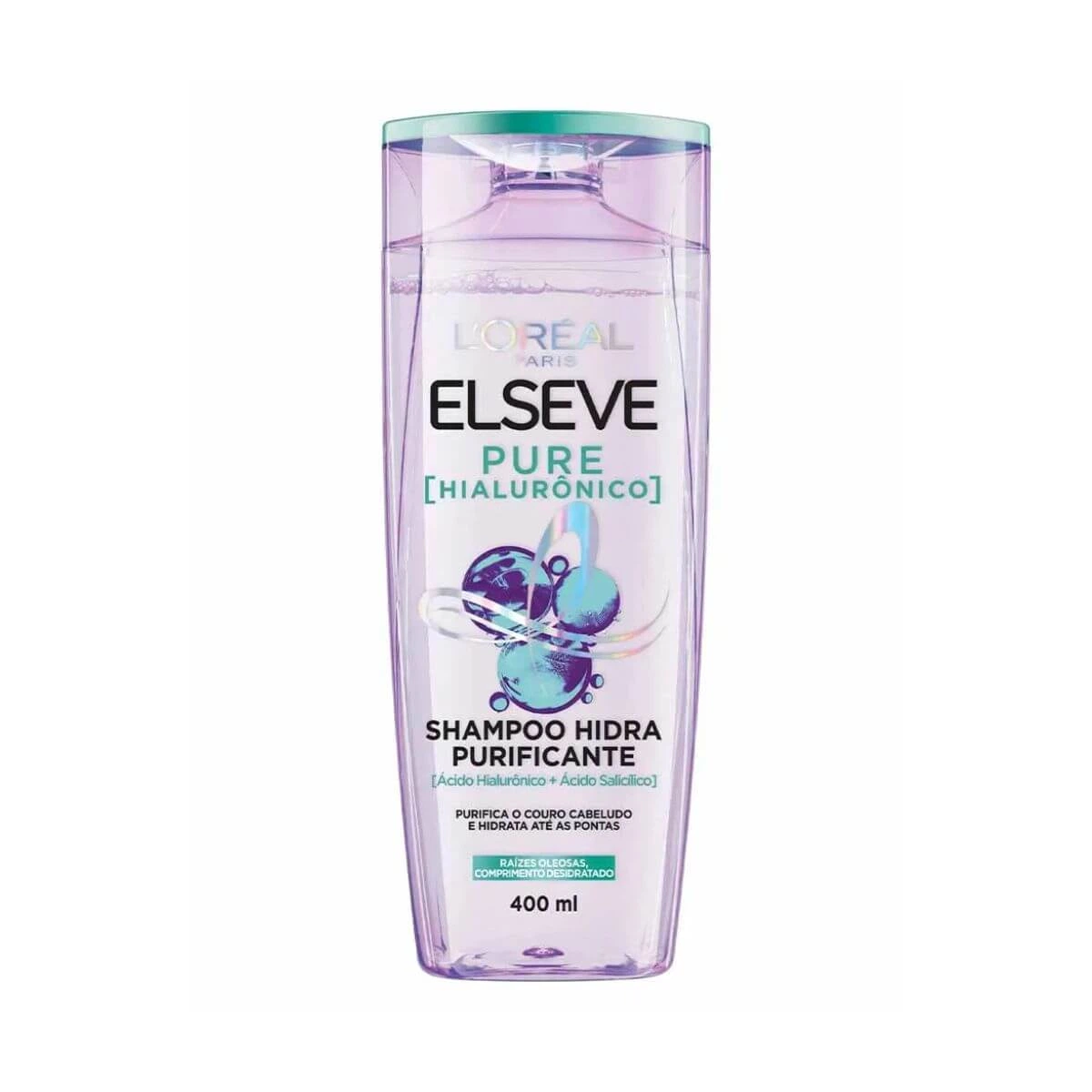 SHAMPOO ELSEVE PURE HIALURÔNICO 400ML — Elseve | Farmácia Resyla
