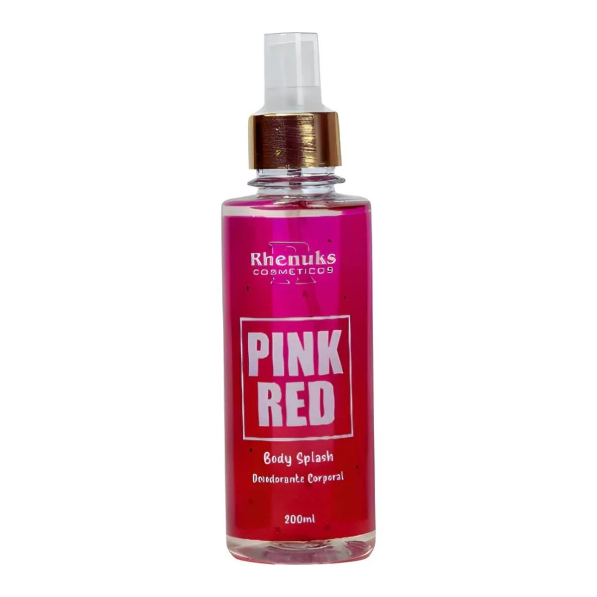 BODY SPLASH RHENUKS PINK RED 200ML — Rhenuks | Farmácia Resyla