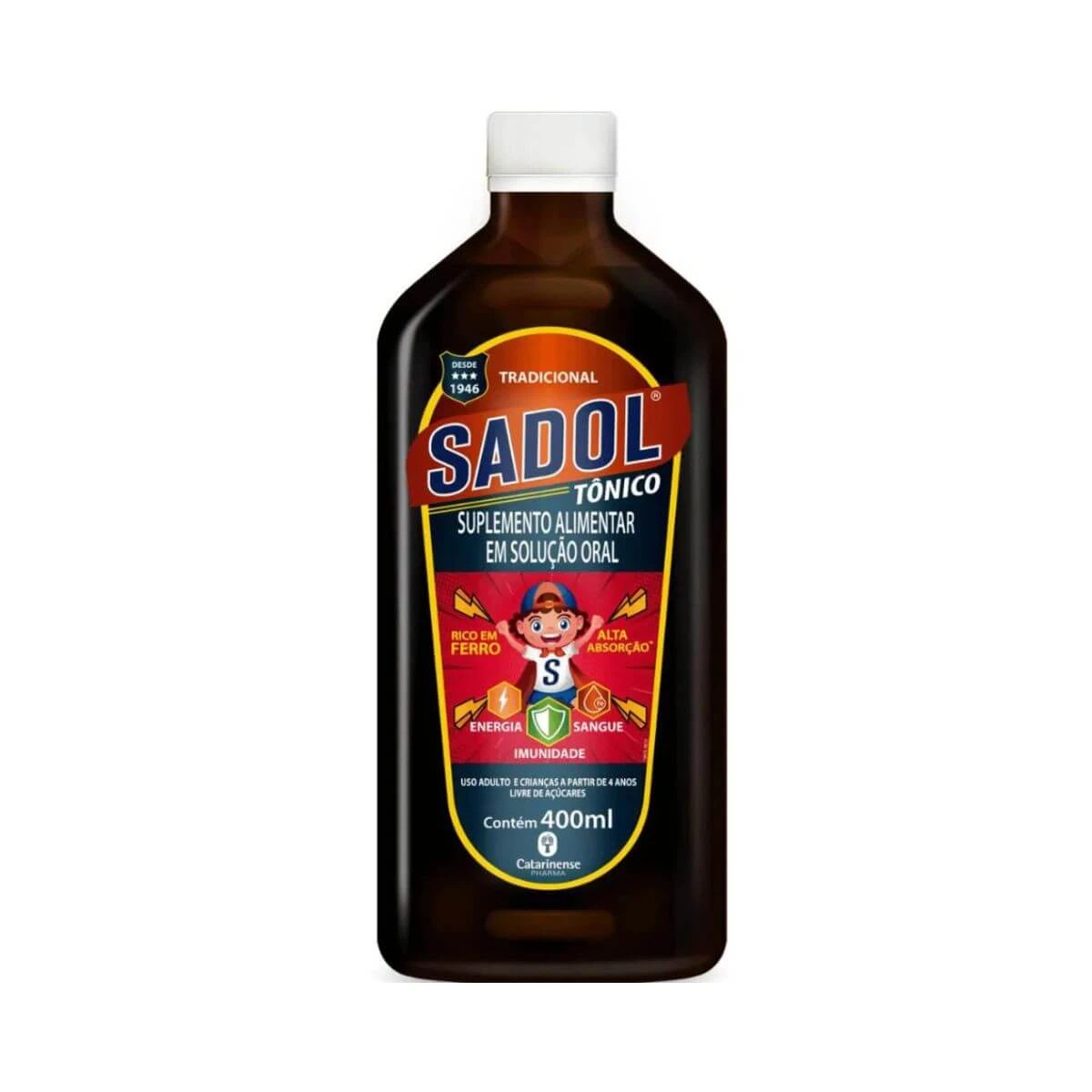 SADOL SABOR TRADICIONAL 400ML - CATARINENSE — Catarinense | Farmácia Resyla