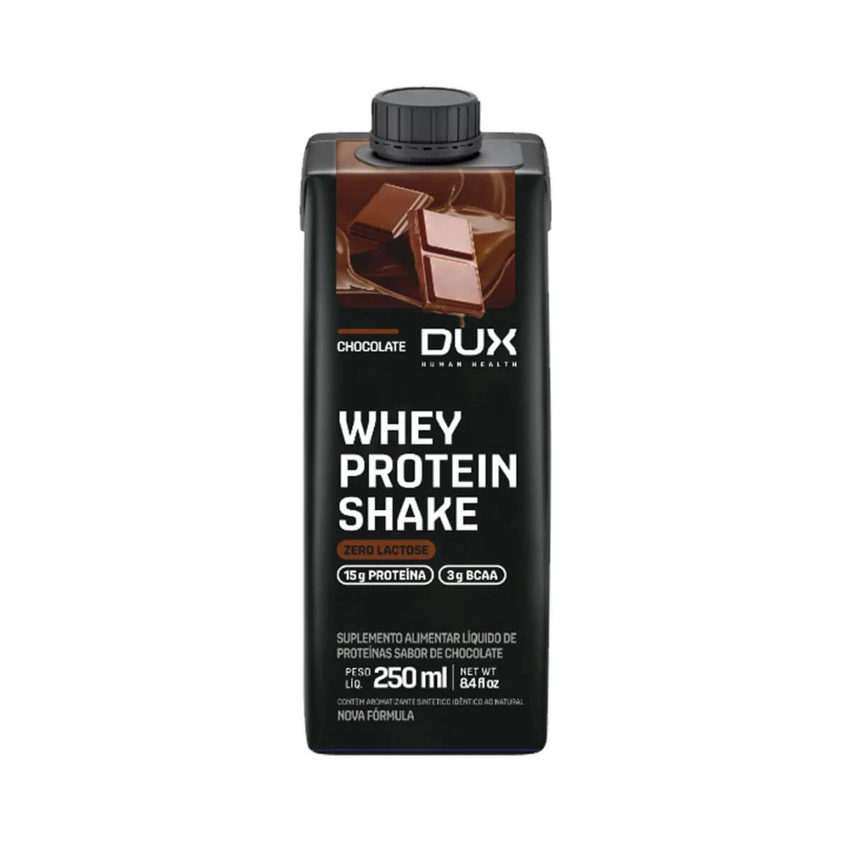 WHEY PROTEIN SHAKE DUX SABOR CHOCOLATE 250ML — Dux | Farmácia Resyla