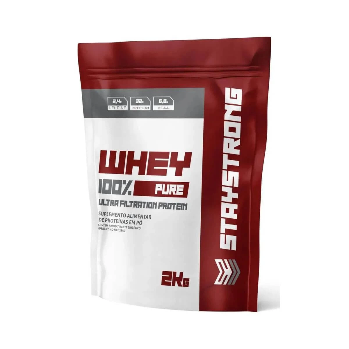REFIL WHEY 100% PURE STAY STRONG SABOR COOKIES & CREAM 2KG — Stay Strong | Farmácia Resyla