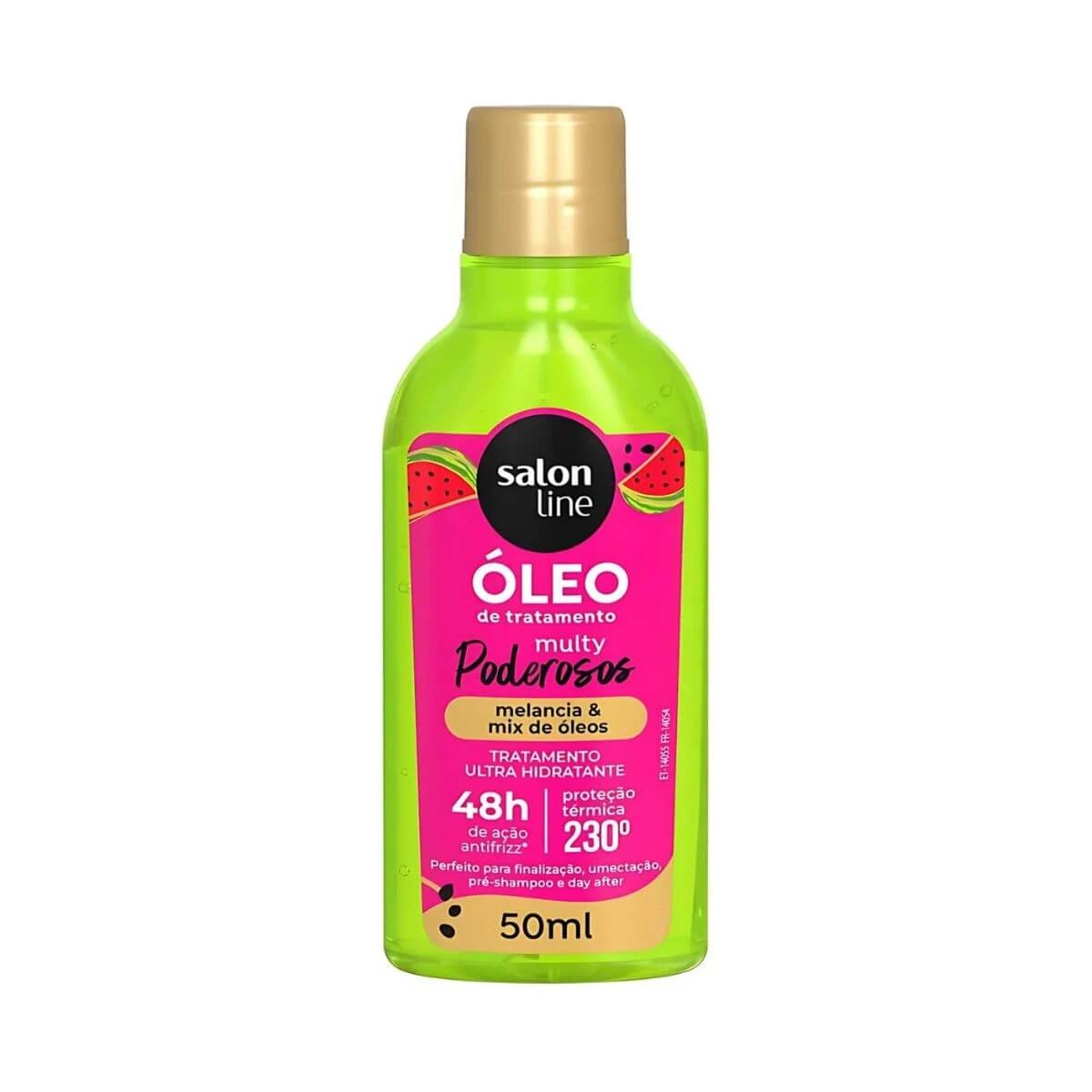 ÓLEO SALON LINE MULTY PODEROSOS MELANCIA 3EM1 50ML — Salon Line | Farmácia Resyla