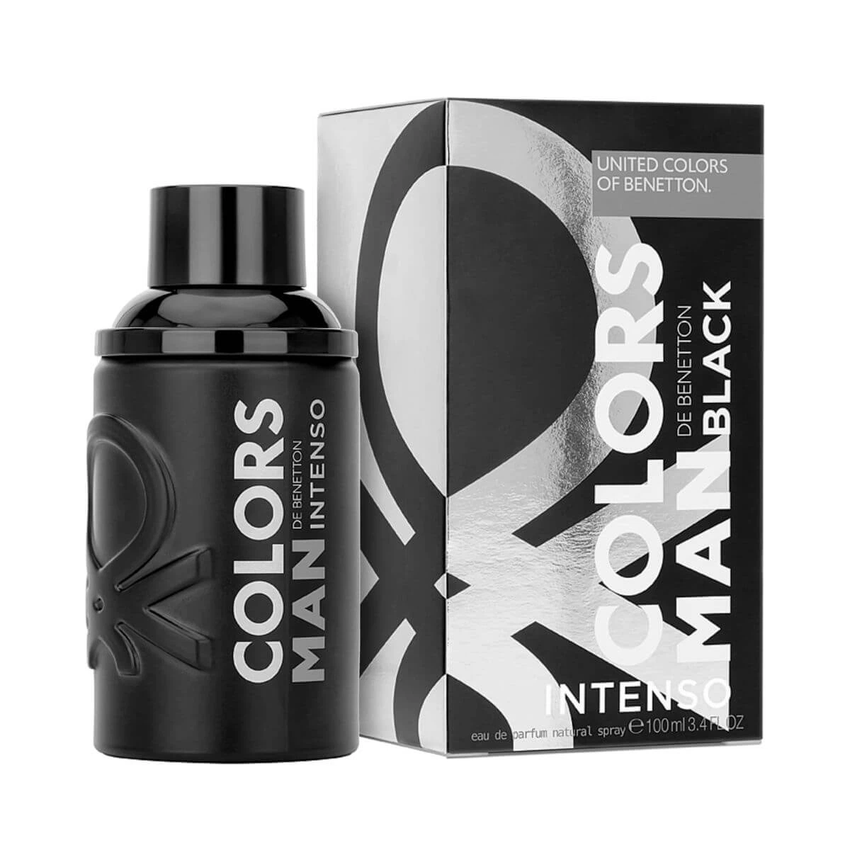 PERFUME BENETTON COLORS BLACK INTENSO MASCULINO 60ML — Benetton | Farmácia Resyla