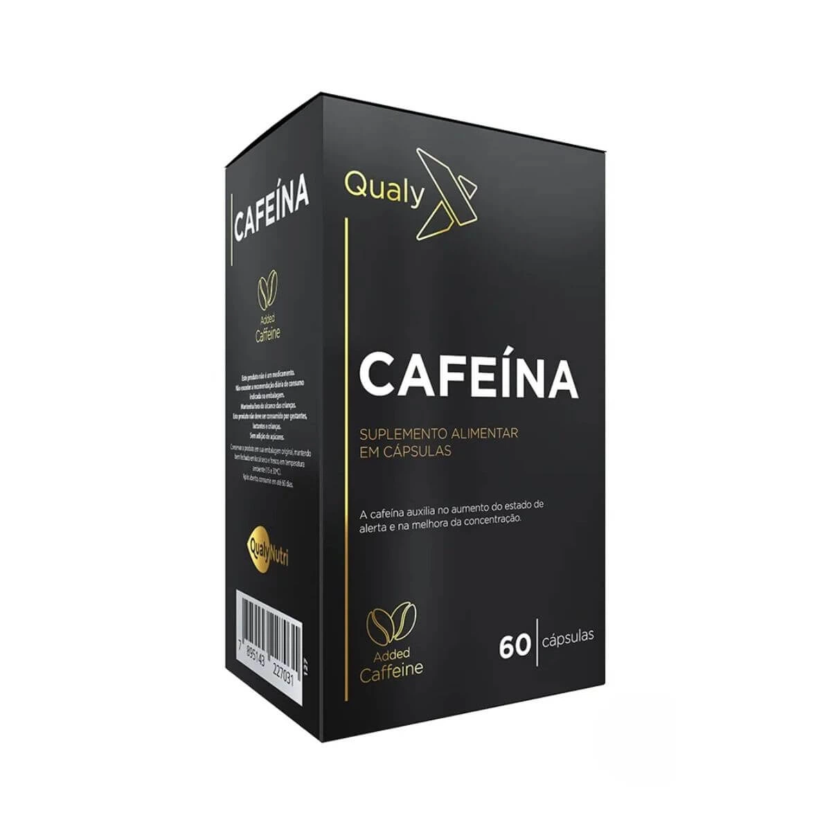 CAFEÍNA QUALY X 60 CÁPSULAS - QUALYNUTRI — Qualy Nutri | Farmácia Resyla