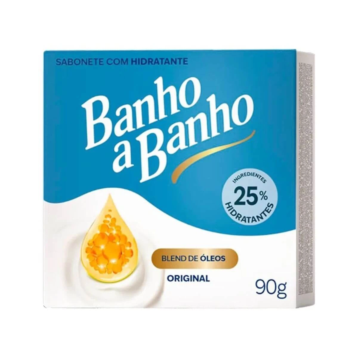 SABONETE EM BARRA BANHO A BANHO ORIGINAL 90G — Banho a Banho | Farmácia Resyla
