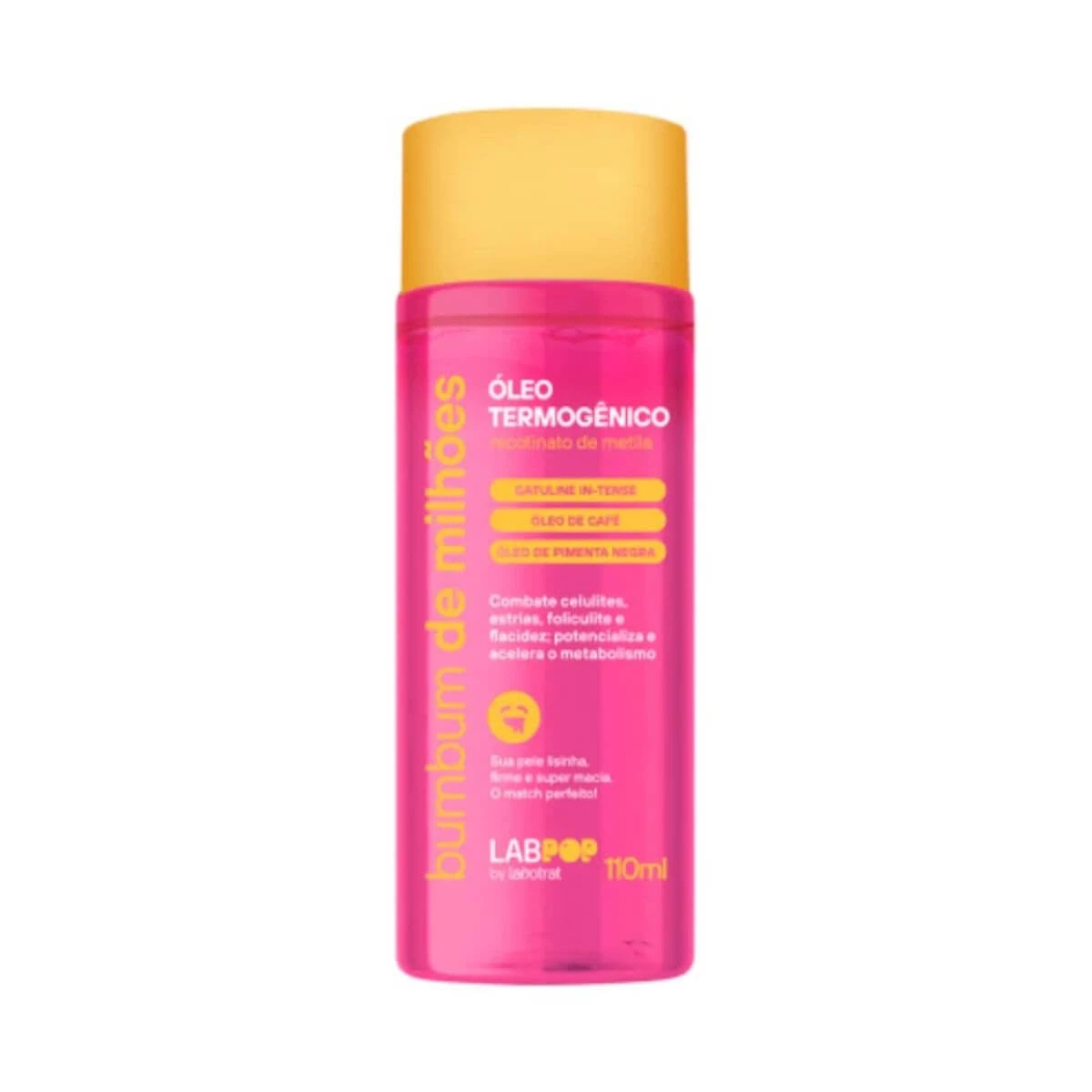 ÓLEO CORPORAL TERMOGÊNICO LABOTRAT LABPOP BUMBUM DE MILHÕES 110ML — Labotrat | Farmácia Resyla