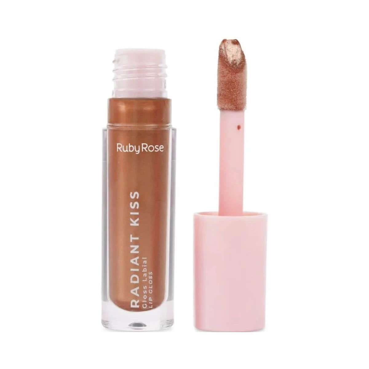 GLOSS LABIAL RADIANT KISS COR RK40 - RUBY ROSE — Ruby Rose | Farmácia Resyla