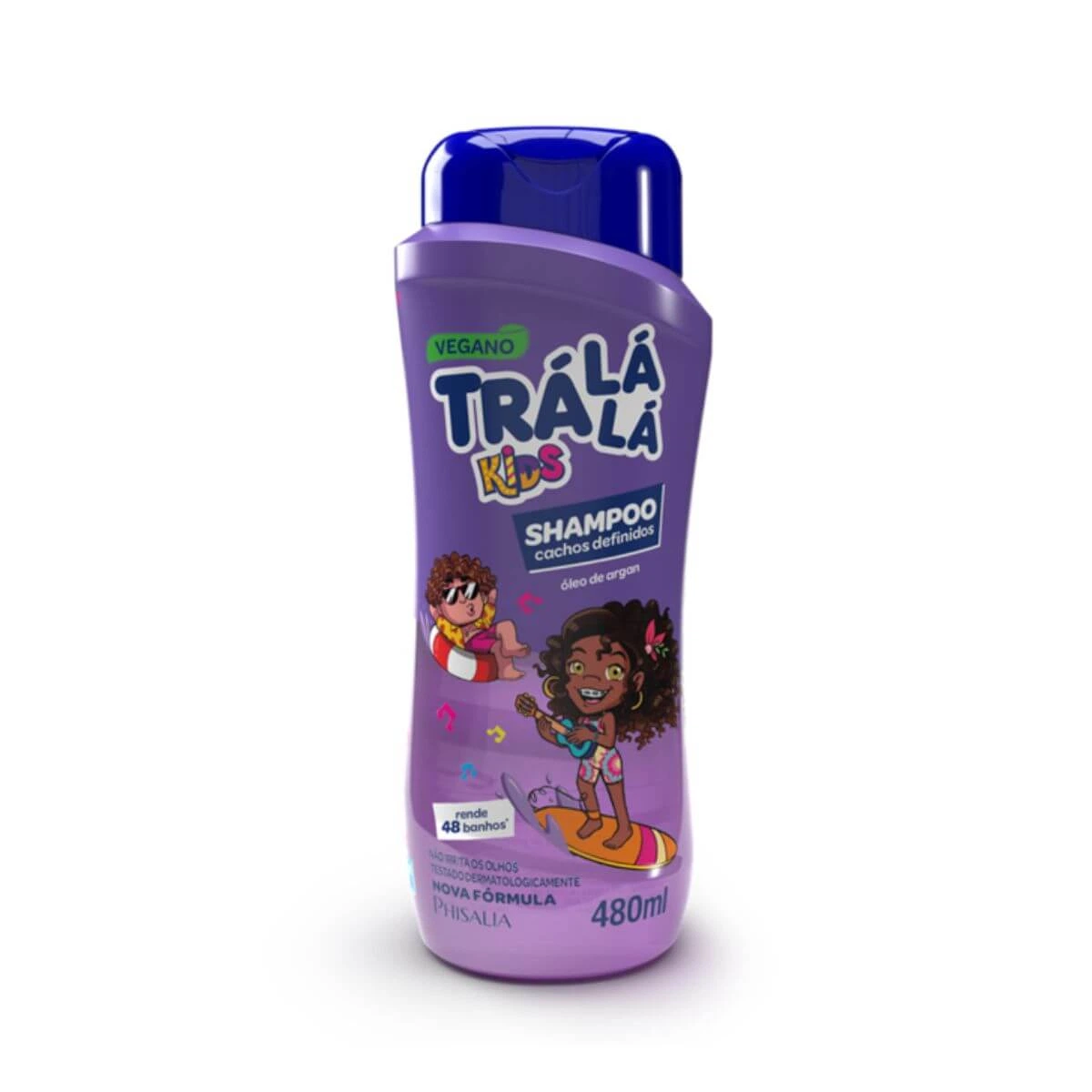 SHAMPOO TRÁ LÁ LÁ CACHOS DEFINIDOS 480ML — Trá Lá Lá Baby | Farmácia Resyla