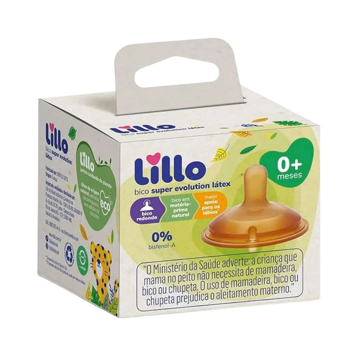 BICO DE MAMADEIRA LILLO SUPER LATEX 1 UNIDADE — Lillo | Farmácia Resyla