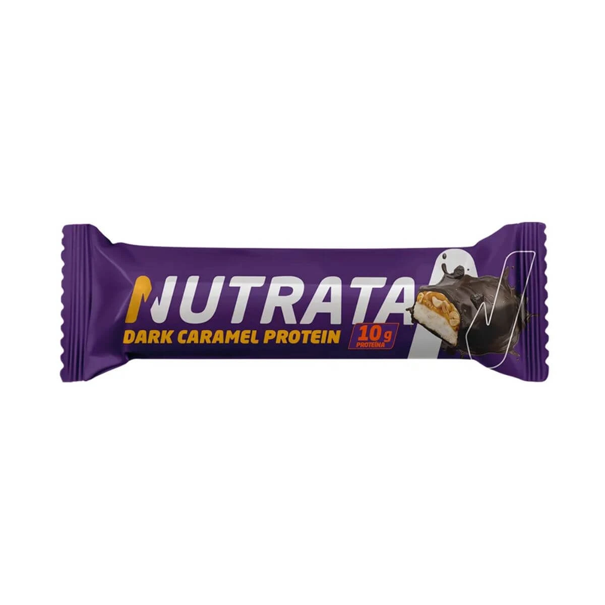 BARRA DE PROTEÍNA NUTRATA SABOR DARK CARAMEL 10G DE PROTEÍNAS 45G — Nutrata | Farmácia Resyla