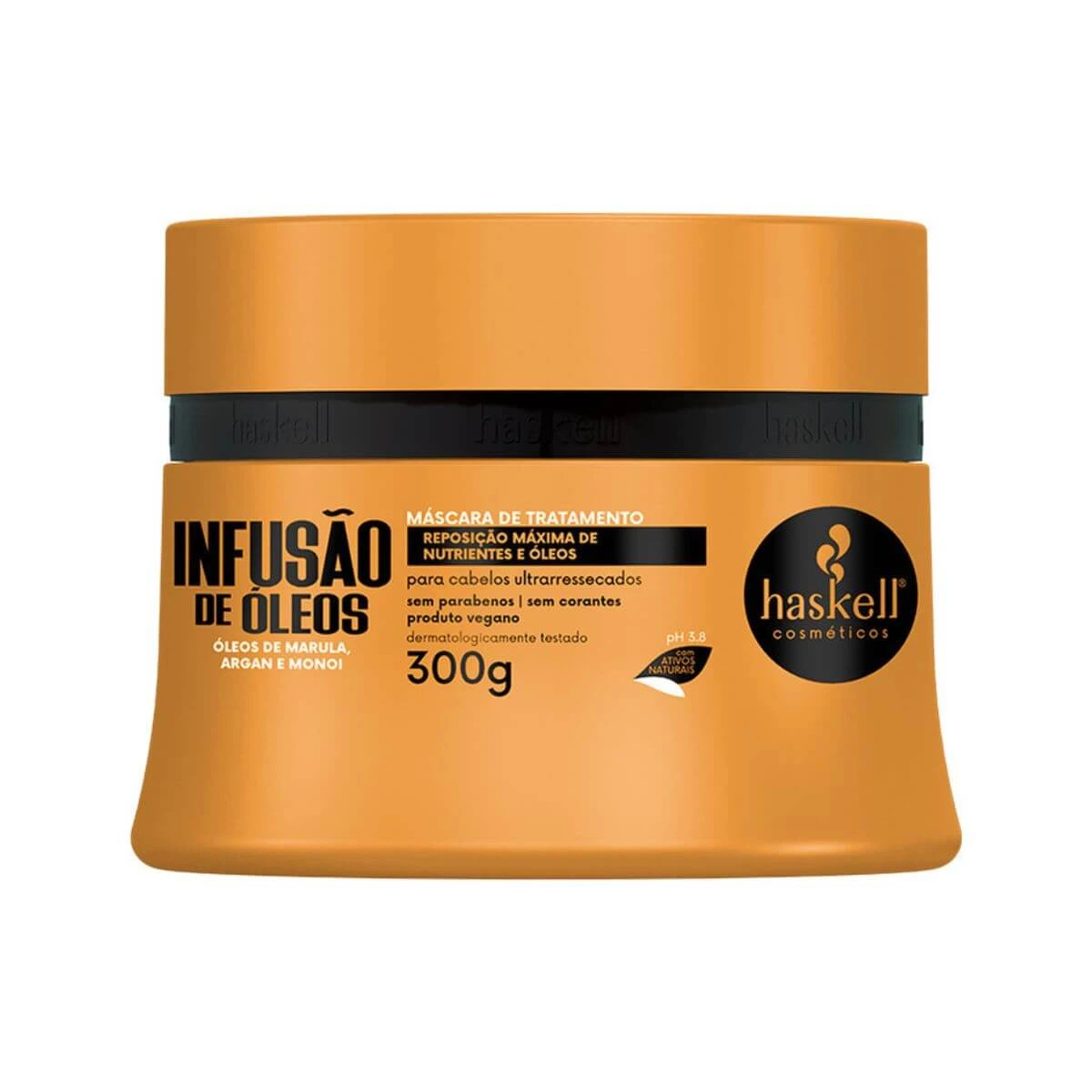 MÁSCARA HASKELL INFUSÃO DE ÓLEOS 300G — Haskell | Farmácia Resyla