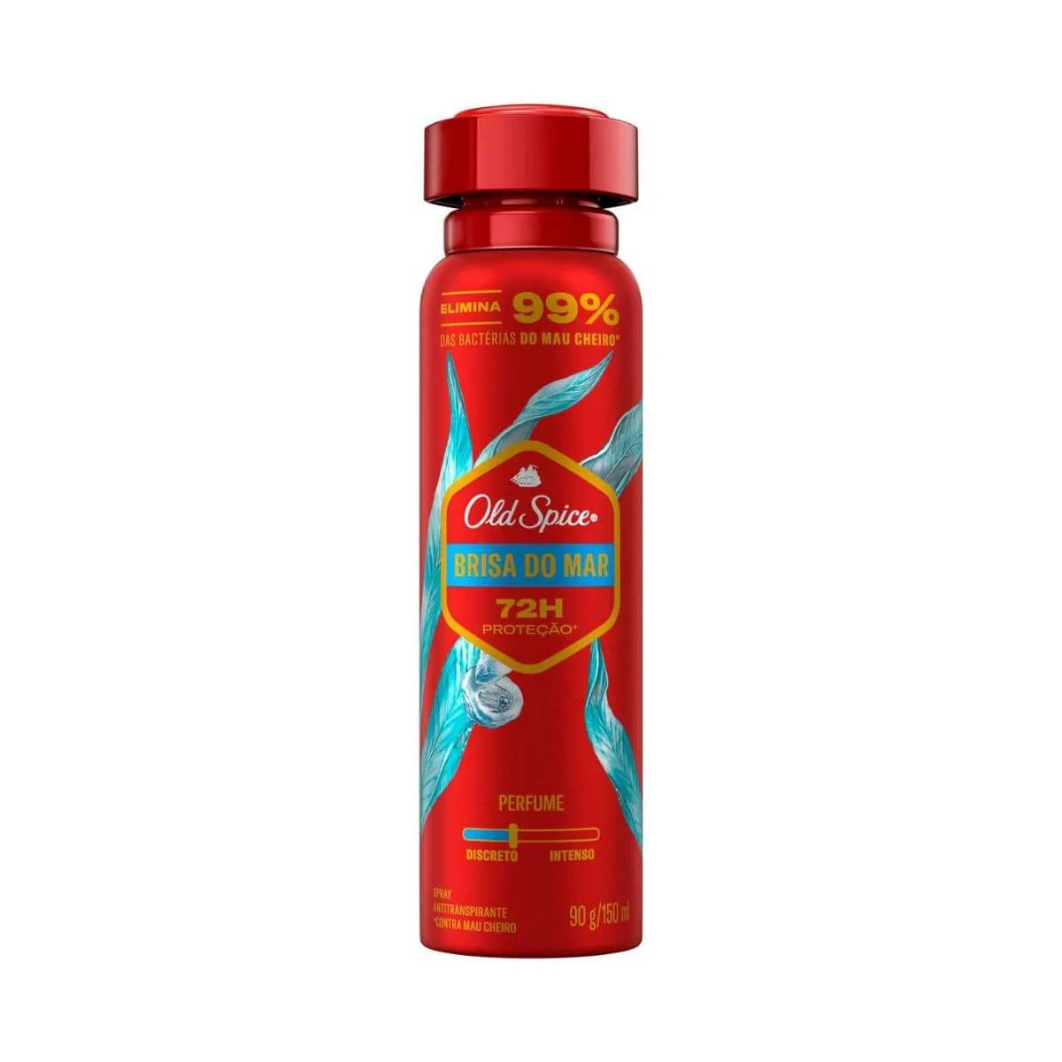 DESODORANTE ANTITRANSPIRANTE AEROSOL OLD SPICE BRISA DO MAR MASCULINO 150ML — Old Spice | Farmácia Resyla