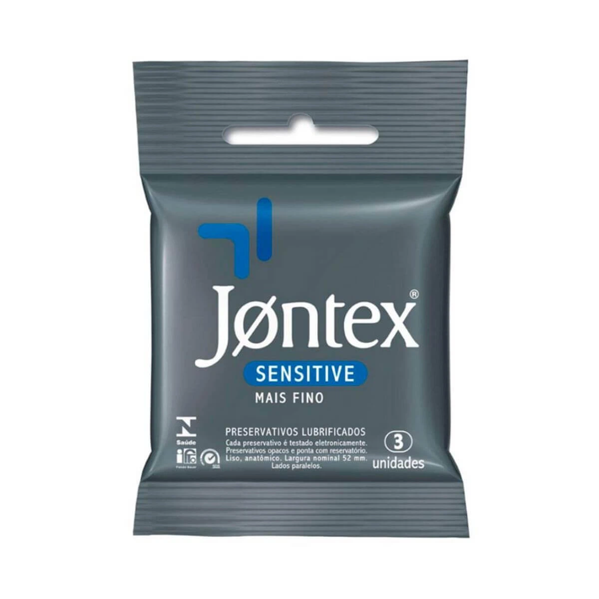 PRESERVATIVO JONTEX SENSITIVE 3UN — Jontex | Farmácia Resyla