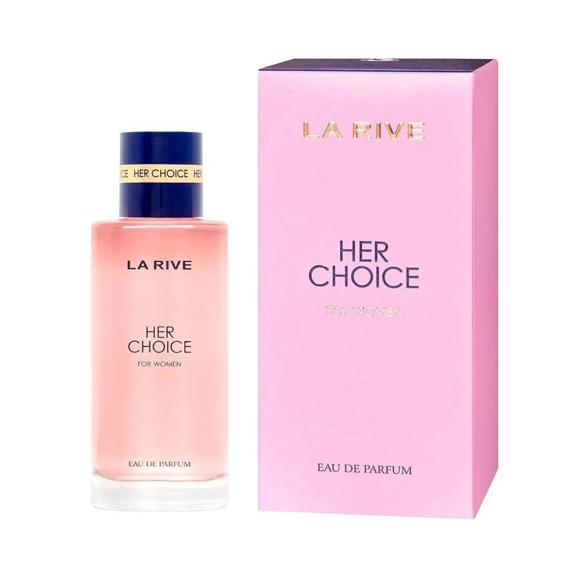 PERFUME LA RIVE HER CHOICE FOR WOMEN FEMININO 100ML — La rive | Farmácia Resyla