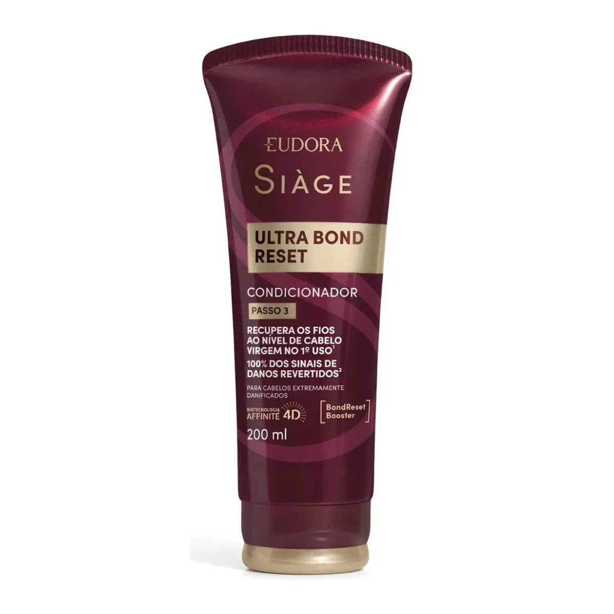 CONDICIONADOR EUDORA SIÀGE ULTRA BOND RESET 200ML — Eudora Siàge | Farmácia Resyla