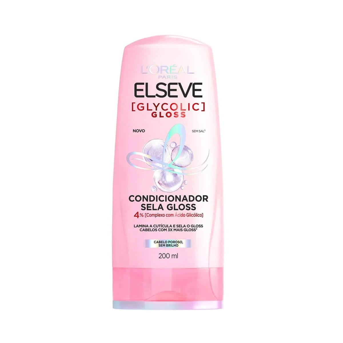 CONDICIONADOR ELSEVE GLYCOLIC GLOSS 200ML — Elseve | Farmácia Resyla