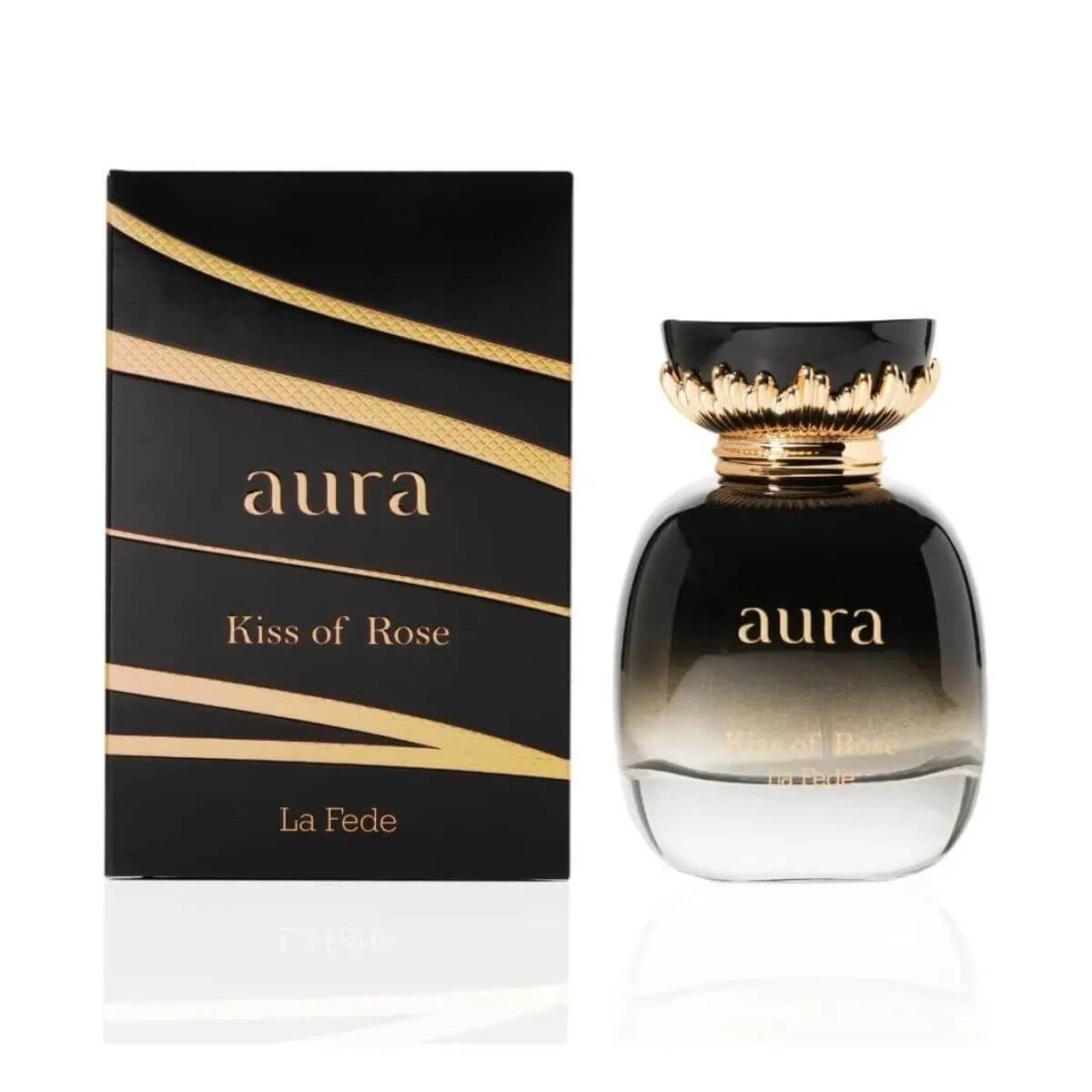 PERFUME AURA KISS OF ROSE LA FEDE LATTAFA FEMININO 100ML — Lattafa | Farmácia Resyla