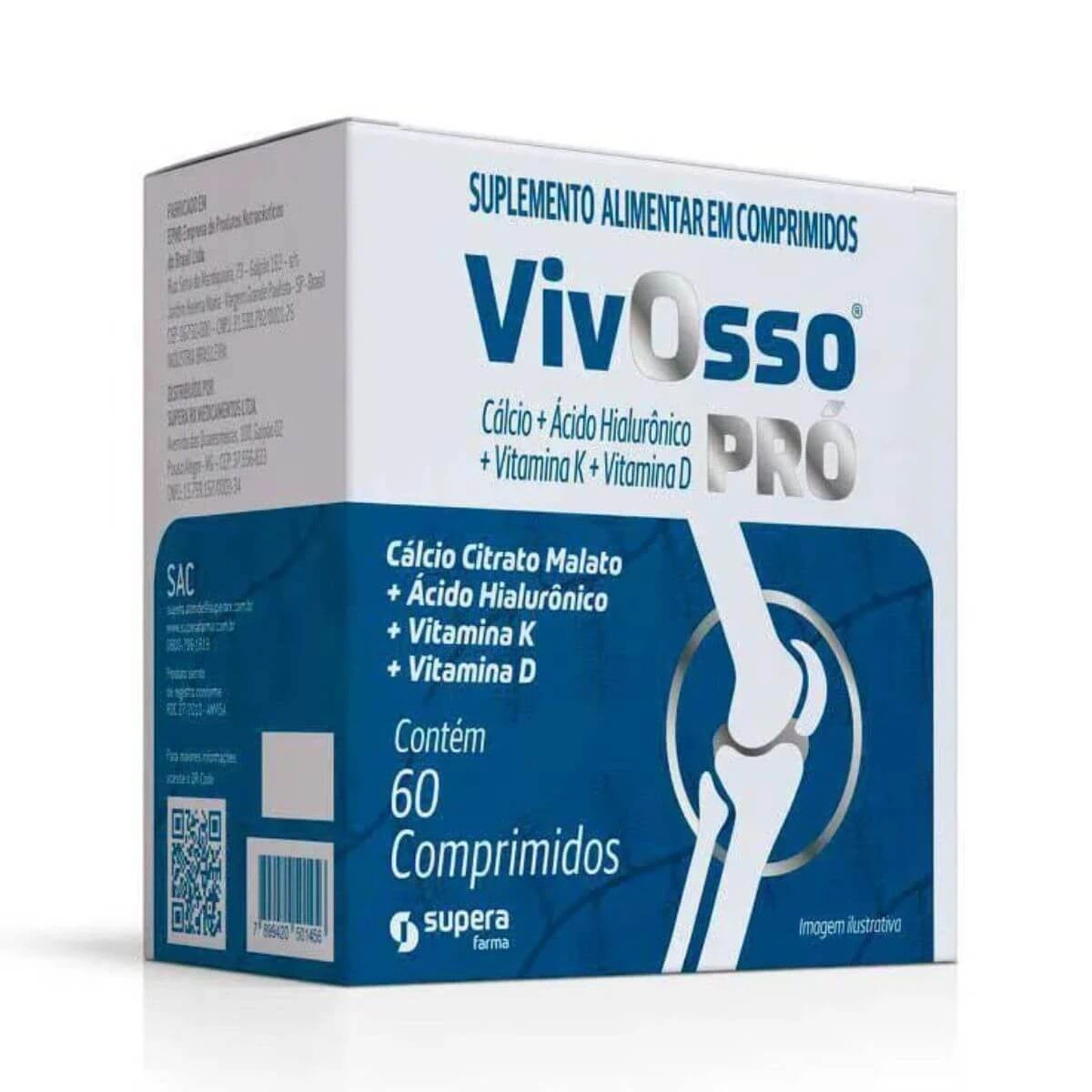 VIVOSSO PRO 60CP - SUPERA — Supera | Farmácia Resyla