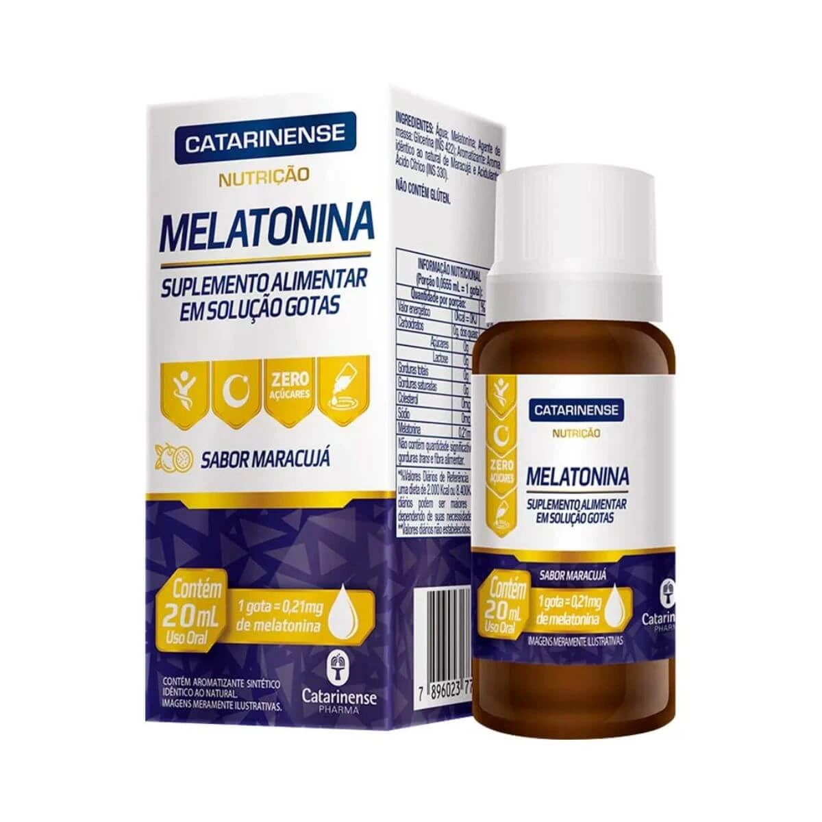 UP VITAM MELATONINA MARACUJÁ 20ML - CATARINENSE — Catarinense | Farmácia Resyla