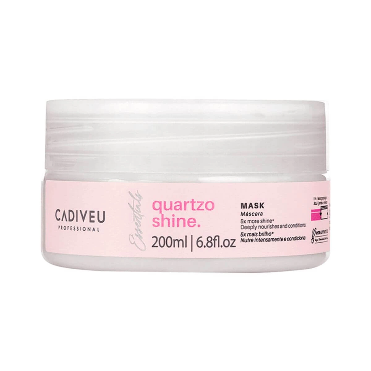 MÁSCARA CADIVEU ESSENCIAL QUARTZO SHINE 200ML — Cadiveu | Farmácia Resyla