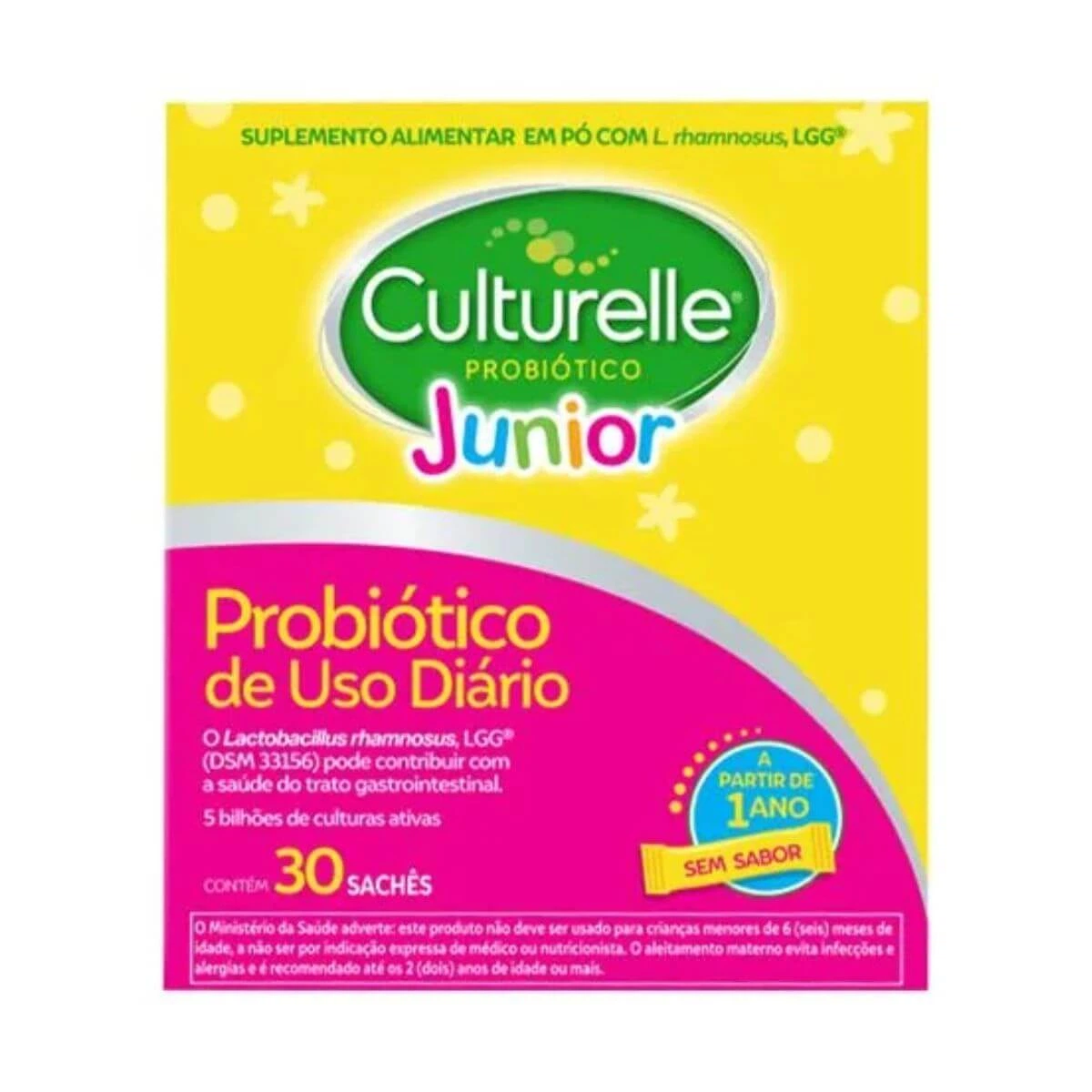CULTURELLE PROBIOTICO JR 30 SACHÊS - CELLERA — Cellera | Farmácia Resyla