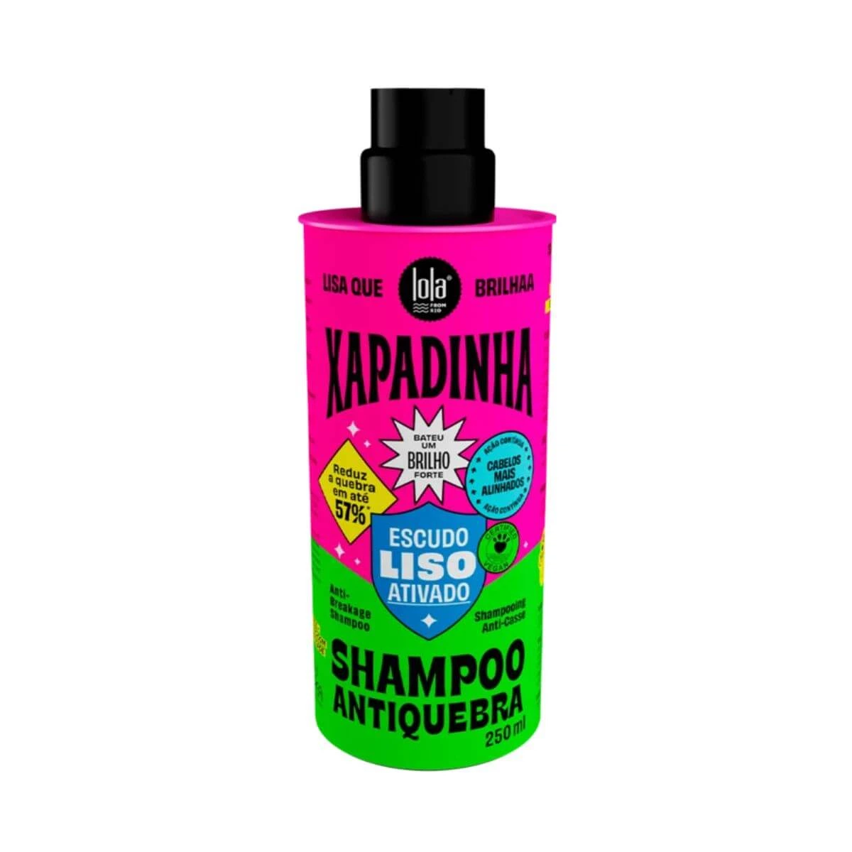 SHAMPOO LOLA ANTIQUEBRA XAPADINHA 250ML — Lola Cosméticos | Farmácia Resyla