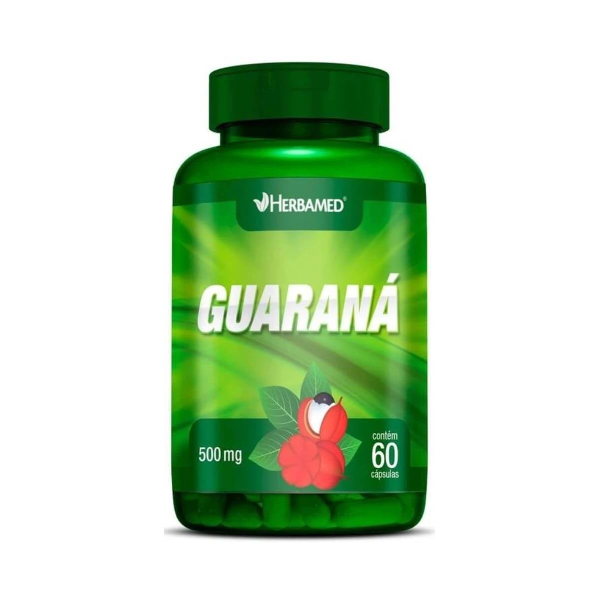 GUARANÁ 500MG 60 CÁPSULAS - HERBAMED — Herbamed | Farmácia Resyla