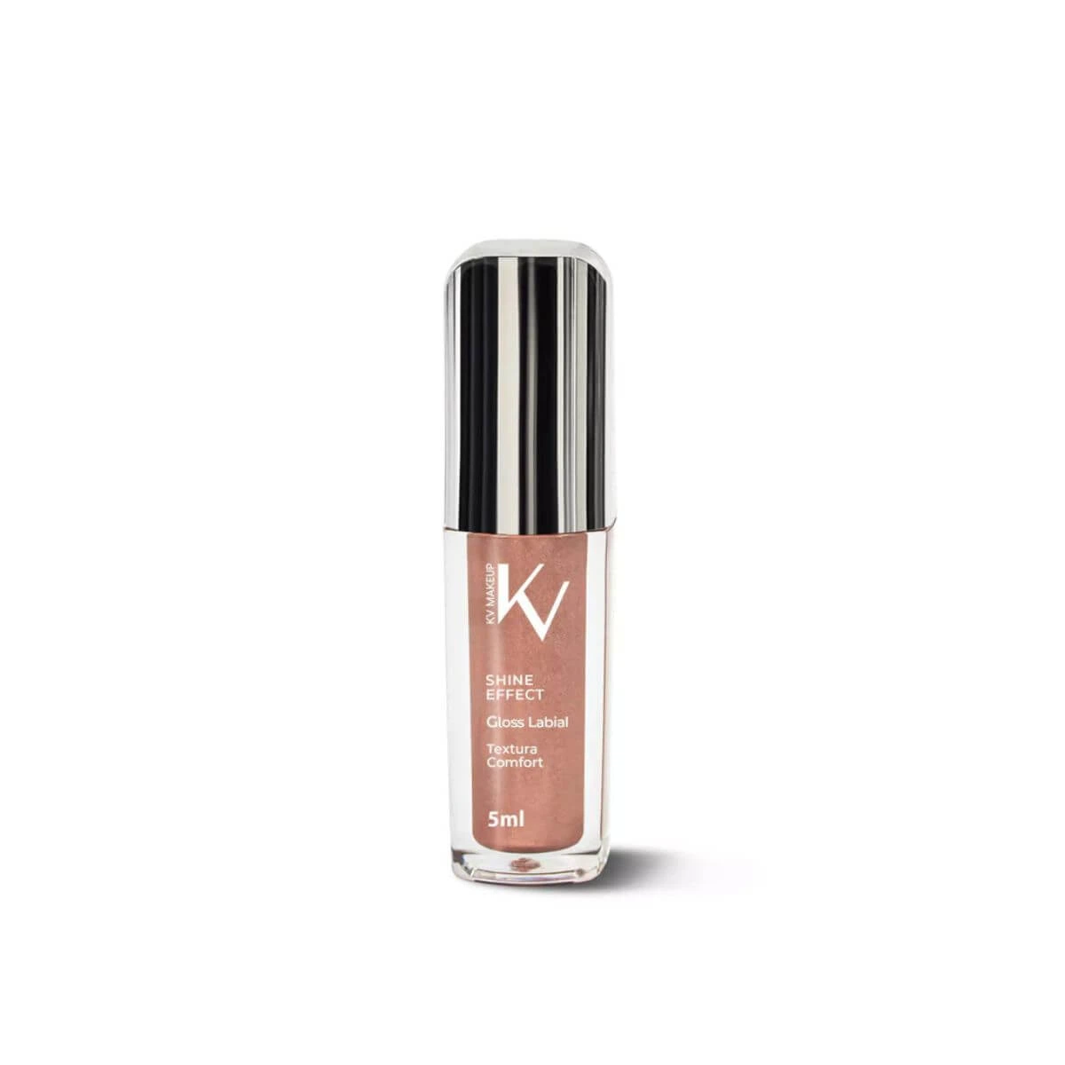 GLOSS LABIAL KV MAKEUP SHINE EFFECT CINNAMON 5ML — KV | Farmácia Resyla