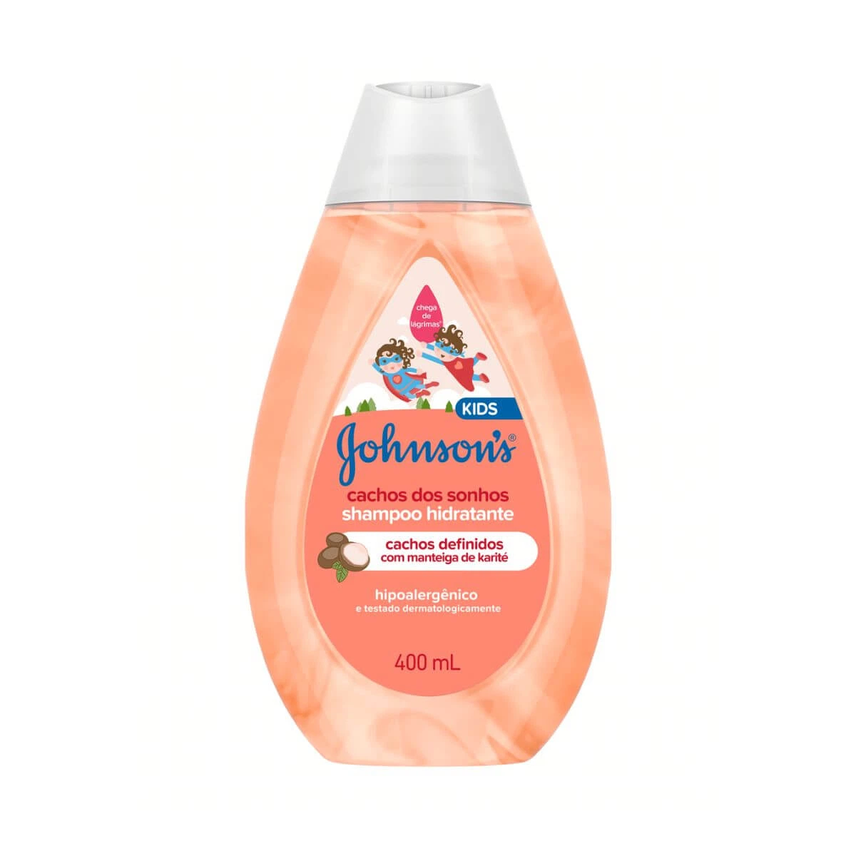 SHAMPOO J&J BABY CABELOS CACHEADOS 400ML — Johnsons & Johnsons | Farmácia Resyla
