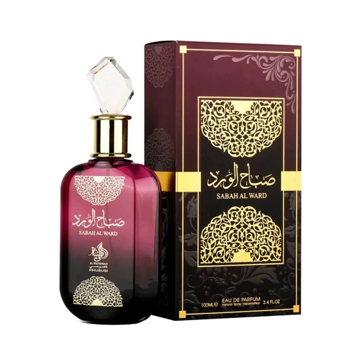 PERFUME SABAH AL WARD AL WATANIAH FEMININO 100ML — Al Wataniah | Farmácia Resyla