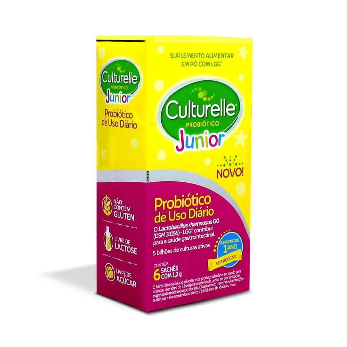 CULTURELLE PROBIÓTICO JUNIOR 6 SACHÊS - CELLERA — Cellera | Farmácia Resyla