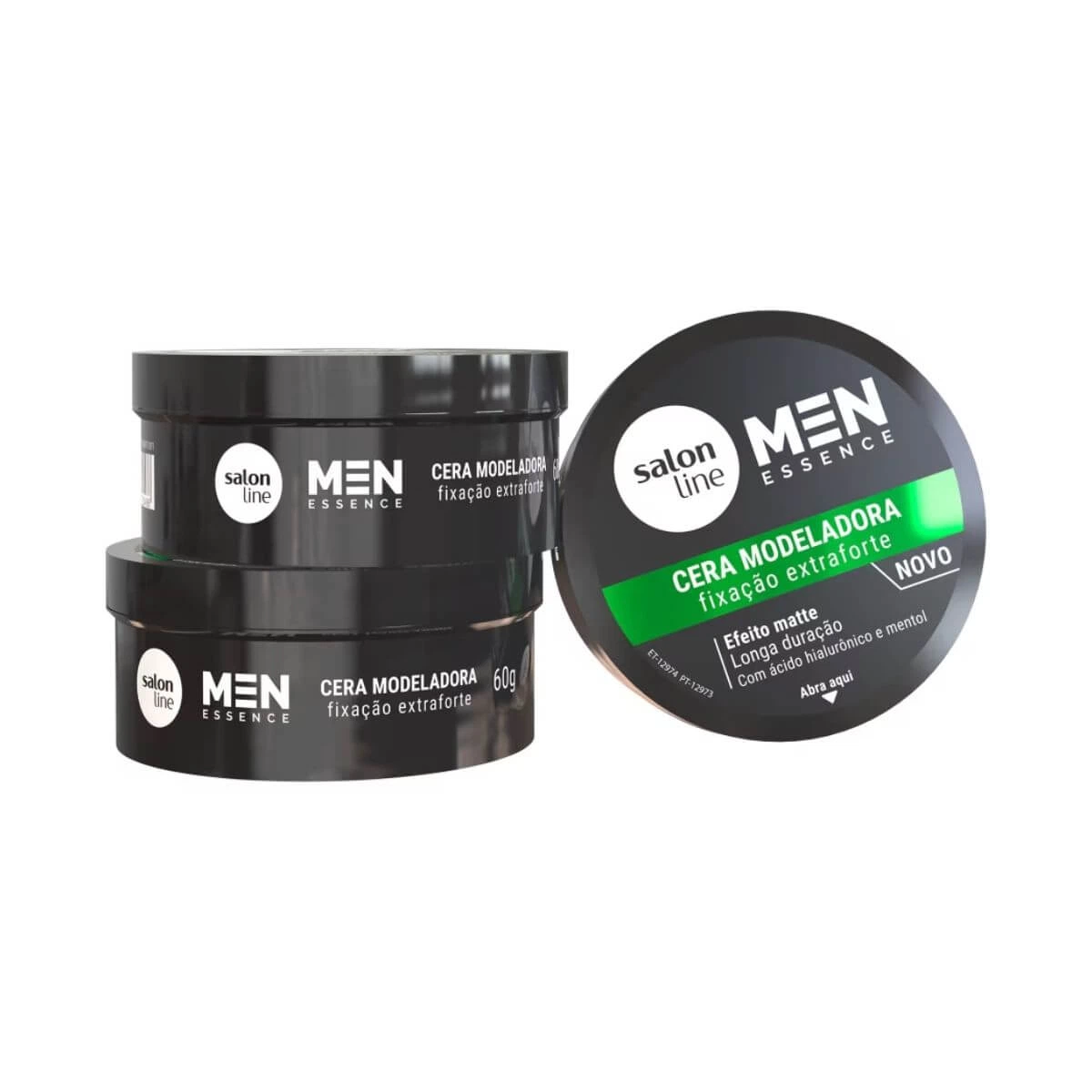 CERA MODELADORA SALON LINE MEN ESSENCE FIXAÇÃO EXTRAFORTE 60G — Salon Line | Farmácia Resyla